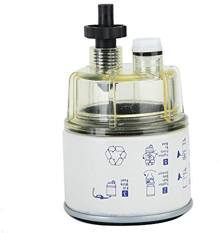 Tbest Filtre R12T,Filtre R12T,Filtre S¨¦Parateur d'eau De Carburant De Bateau,Filtre De S¨¦Parateur d'eau De Carburant De Yacht Marin De R12T De Performance Able De Rempment Universel