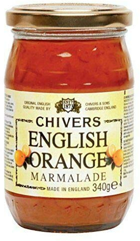 Chivers - Marmelade d'orange anglaise - Marmelade d'orange anglaise traditionnelle - Recette britannique traditionnelle - 340 Grammes