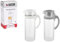 BigBuy Home S2207064 Jarra Vidrio de Borosilicato, 1000 ml