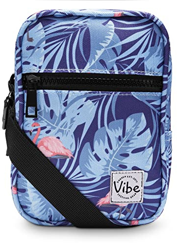 Vibe Festival Gear Klein 5in1 Schultertasche Umhängetasche Messenger bag fur Herren und Damen, jungen, Crossbody Crossbag Bauchtasche Handtasche rucksack handytasche