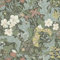 Timeet Self Adhesive Wallpaper Botanical Sticky Back Plastic Floral Contact Paper 16.14in x 118.11in (41cmx3m) Leaf Flower Vines Pattern Waterproof Vinyl Film for Furniture, Bedroom, Living Room Wall