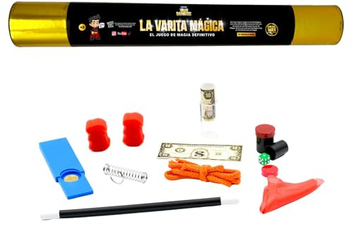 Cefa Toys- Varita Mágica. Incluye Video 50 Trucos. Apto para niños a Partir de 3 años.