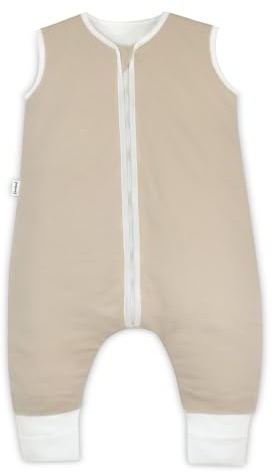 Ehrenkind® Schlafsack mit Füßen 2.5 TOG | Bio-Baumwolle | Ganzjahres Baby Schlafsack | Oeko-Tex | für Winter und Sommer