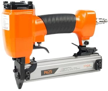Chiodatrice, P625 Pinner Pneumatico Senza Testa Calibro 23, Adatto For Chiodi A Perno Da 10-25 Mm, Chiodatrice For Finitura Ad Aria Compressa, For Decorazione Interna