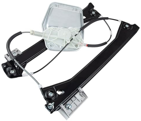 Partsline Mécanisme de lève-vitre avant gauche avec panneau support compatible avec Scirocco III (2008-2017) - 1K8837461C 1K8837461E