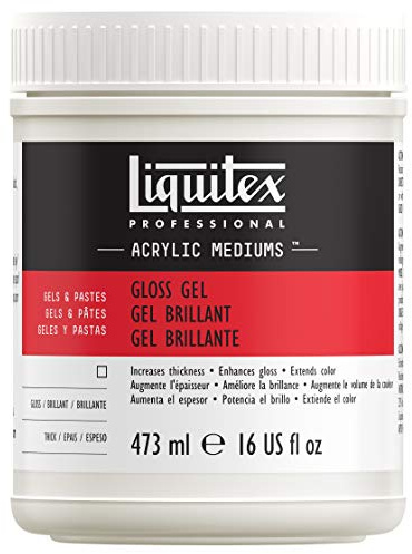 Liquitex Acrylic Medium, Transparent, 473 ml (Pack of 1)