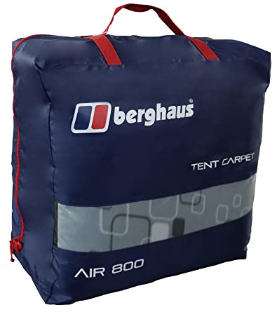 Berghaus Air 800/8.1/8 Tent Carpet with Triple Layered Insulation, Waterproof Base, Foam Mid-Layer & Warm & Cosy Fleece Upper, Carry Bag Included, 316cm x 300cm