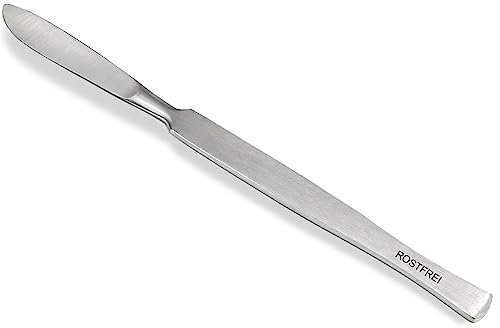 Profi Pediküre Schaber Fußpflege Skalpell Hornhautschaber Scharf aus Rostfreiem Edelstahl Hornhautentferner zur sanften Entfernung der Hornhaut