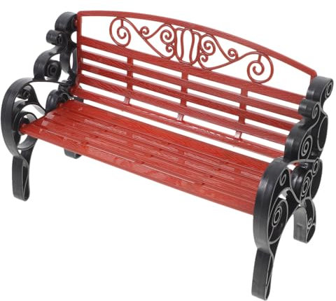 Vaguelly Modell Einer Parkbank Dekorative Tischdekoration Für Zuhause Robustes Miniatur-bankornament Für Zen-Garten Und Puppenhaus