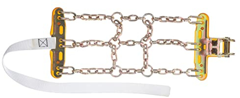 Hemobllo Cadenas para Nieve para Coche y Camioneta Cadenas Antideslizantes para Neumáticos Tracción Nieve para Automóviles y Camiones