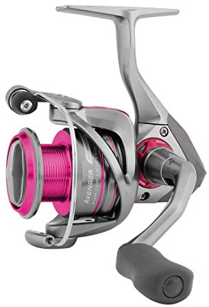 Okuma Avenger Damen-Edition, leicht, Allzweck-Spinnrolle