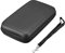 New for 3DS DSi 2DS XL Carry Case Game Card Storage Bag, for Nintendo New 3DS 3DSXL 3DSLL NDSI XL LL Handheld Console, Black Shockproof EVA Protective Carrying Pouch + Hand Strap Accessories