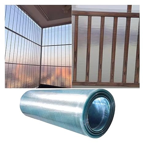 Polycarbonate Roofing Sheet, 1.2 Mm Glass Fiber Panel, UV Resistant Rain Proof Insulation Protection Cover, Garden Farm Greenhouse Canopy Waterproof Lighting Panels ( Color : Width: 59.06 in , Size :