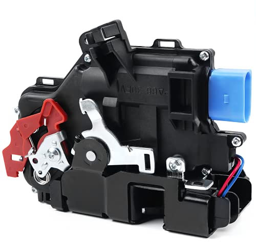 MIKKUPPA Türschloss Hinten Links Passend für Golf 5 Touran Jetta, 7L0839015 Schloss Stellmotor mit Zentralverriegelung