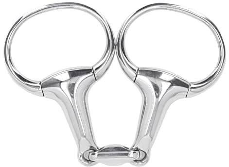 RASTKY per Cavallo con Anello per Bavaglio in Acciaio Inossidabile di Alta qualità, Facile da Installare e Controllare, Attrezzatura per L'addestramento del Cavallo, per Dimensioni della Bocca di