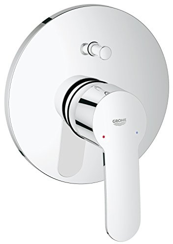 GROHE Eurostyle C Einhand-Wannenbatterie Fertigmontageset für Unterputzkörper (33961000), 19506002, Silber