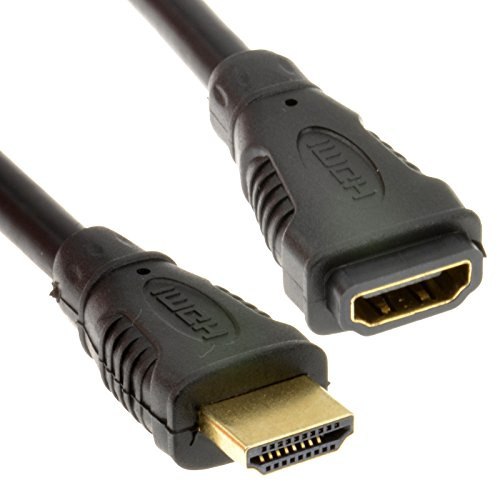 kenable HDMI Verlängerung Anschlusskabel Männlich Zum Weiblich Hoch Geschwindigkeit Kabel 1080p HD TV 10 m [10 Meter/10m]