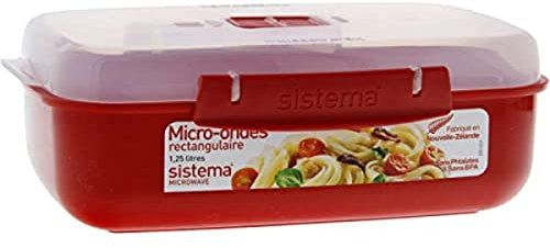 Sistema Rectangulaire micro-ondes a clips - 1.25 L