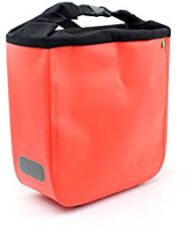 Racktime Unisex – Erwachsene Donna Fahrradlenkertasche, schwarz, 1size