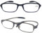 Mcoorn Lesebrille Entspiegelt Leicht Flexibel mit Blaulichtfilter für Herren, Eckig Computer Lesehilfe mit UV Schutz, Dioptrien +2.00
