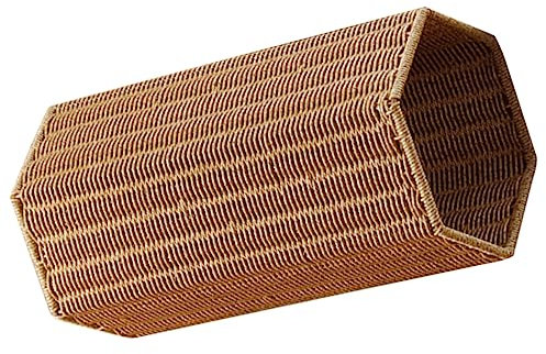 ORFOFE Regenschirmständer Aus Kunststoff Rattan Für Eingangsbereich Schirmhalter Für Zuhause Und Büro Schirmständer Mit Aufbewahrungsbox Für Schirme Und Taschenschirme