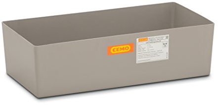 CEMO 7086 GFK-Auffangwanne, grau, 65 L