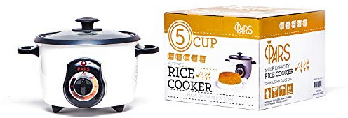 Pars Automatic Persian Rice Cooker - Tahdig Rice Maker Perfect Rice Crust, 5 Cup