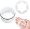 Colador de Pelo + Tubo Sumergible para Ducha – Juego de colador de Drenaje de Ducha – Compatible con los Sistemas de desagüe 6960, 6963, 6961, 6962, Adecuado para sifones de Ducha