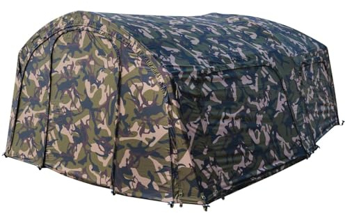 Fox Frontier II XL Camo Deluxe Extension 150x270x170cm - Zelterweiterung, Angelzelt, Karpfenzelt
