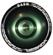 Yomega Dash Yoyo – Pro Aluminium-Metall, nicht reagierendes Yoyo mit Kugellager in C-Größe für fortgeschrittene Jojo-Tricks + extra 5 Saiten + Handschuh + Tasche + Stanzform
