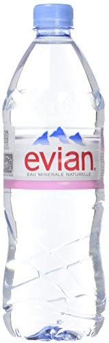 Evian Eau Minérale Naturelle 6 x 1L - Lot de 3