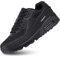 Hitmars Chaussures de Course Homme Femme Running Sport Fitness Respirantes Legere Gym Athlétique AIR Sneaker Noir 39