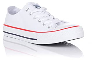 JOHN SMITH Zapatillas Lona Unisex Summer 22V. Blanco (Numeric_38)