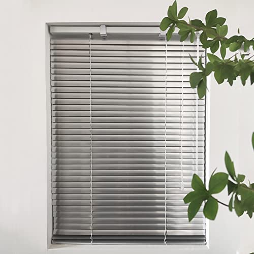 Tende Veneziane in Alluminio,Metallo Lamella da 25 mm,Protezione visiva Luminosa e Antiabbagliante,per Finestre Porte Ufficio e Casa,con Kit di Montaggio,Personalizzabile (W70xH150cm(28x59in))