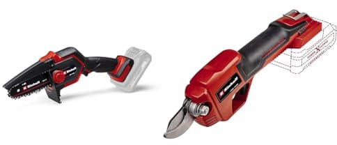 Einhell motosega a batterie GE-PS 18/15 Li BL-Solo Power X-Change & GE-LS 18 Li-Solo Forbici da potatura a batteria Power X-Change
