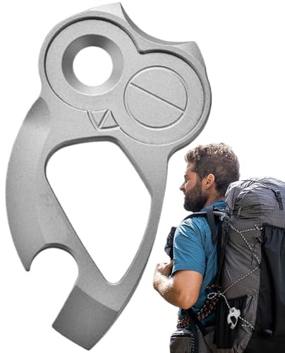 Titan-Howl apribottiglie di birra creativo Titan-Howl | CANORE COMPATTO E PORTABILE PER BIRRA E BOTTRE, STRUMENTI MULTIFUNZIONALI PER VIAGGIO, CAMPING E CASA