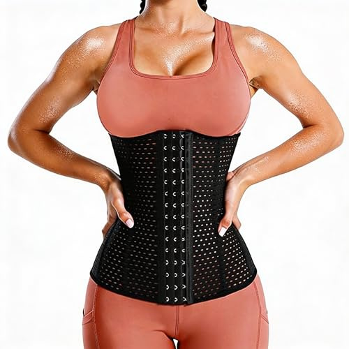 SAYFUT Women's Waist Cincher Shaper Belt Close-Fitting Tummy Control Shaper Waist Cincher Black