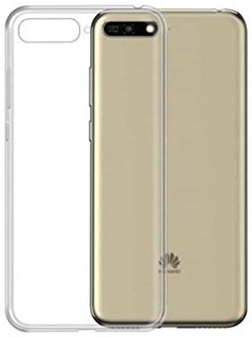 Huawei PC Case Transparent pour Y6 2018, Accessoire d'origine