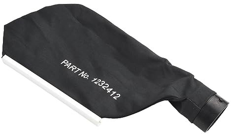 Donkivvy Sacs à poussière compatibles avec les souffleurs de feuilles rechargeables DUB185 DUB186, sacs de collecte de poussière, remplacent 123241-2