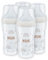 NUK Perfect Match Baby Bottles Set | 3+ Months | Adapts to Baby's Palate | Temperature Control | Anti Colic Vent | 260 ml | BPA-Free | Medium Silicone Teat | Rainbow | 4 Count