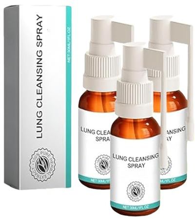 Lungenklar Spray, Lungenspray, 30ml Lungenreinigungsspray Lung Cleansing Spray (3)