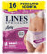 Lines Specialist Pants Lady Discreet - Bragas absorbentes para incontinencia mujer, cintura baja, femenina y discreta, cero olor y barreras laterales protectoras, talla M, 2 paquetes de 8 unidades