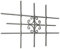 Festnight Fenstergitter Sicherheitsgitter Fenster Einbruchschutz Gitter 69x114 cm Fenstersicherung für Kind, Metall