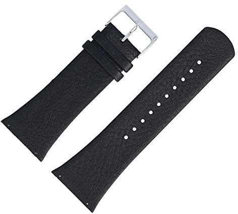 Skagen Uhrenarmband 28mm Leder Schwarz - SKW6070