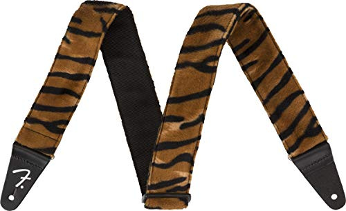 Fender® »WILD ANIMAL PRINT STRAPS - TIGER« Gitarrengurt aus Polyester - 5cm Breite - Farbe: Tiger
