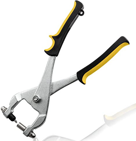 LEONTOOL Pince perforatrice pour grille de plafond de 24,1 cm - 3,3 mm - Pince perforatrice en métal - Outils de plafond suspendu