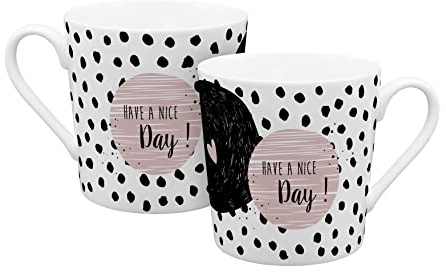 Tasse | Kaffeetasse | Porzellantasse | Geschenk | Freunde | Heimelig | Tasse Home Time Have a nice Day 350ml