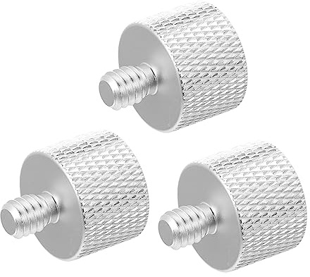 HEMOTON 3stücke Gewinde Adapter Schraube Adapter für Mikrofonstativ Stativzubehör - -adapter Mikrofonhalterungs-verbindungsschrauben-adapter