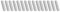 PATIKIL UNC 3/8-16 Varilla Roscada de Acero Inoxidable 304, 15pcs Espárragos de Barra de Varilla Completamente Roscados Rosca Derecha Pernos Prisioneros para Abrazaderas, 40mm Largo
