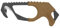 Gerber Gurtschneider, Strap Cutter, Mit integriertem Glasbrecher, Gesamtlänge: 11,1 cm, Coyote Braun, 30-000132